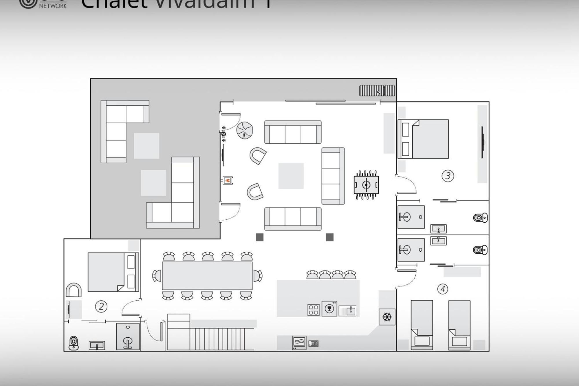 Chalet Vivaldaim - Ovo Network La Riviere-Enverse Zewnętrze zdjęcie